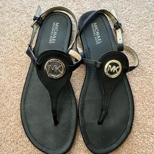 Michael Kors black sandals